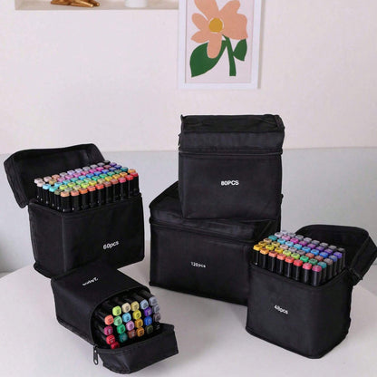 Dual Tip Permanent Art Sketch Markers for Illustration - 12-120 Colors Available
