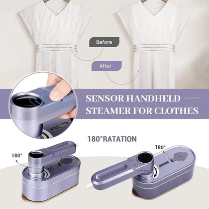Foldable Garment Steam Iron With Digital Screen